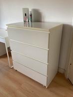 Ikea Malm ladekast wit, Ophalen, Overige materialen, Gebruikt, 50 tot 100 cm