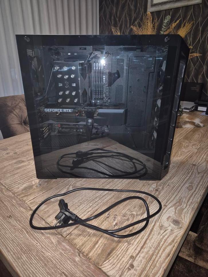 RGB Game PC Ryzen 5 3600 - RTX 3060 - 64GB - 500GB, Computers en Software, Desktop Pc's, Zo goed als nieuw, 4 Ghz of meer, SSD