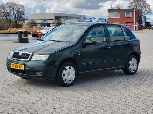 Skoda Fabia 1.4 50KW 2000 Groen, Auto's, Skoda, Particulier, Fabia, ABS, Airbags, Alarm, Boordcomputer, Centrale vergrendeling