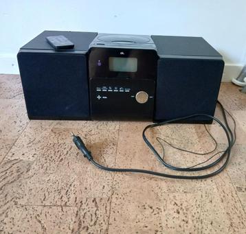 Micro system stereosetje stereo met losse boxen Radio CD USB beschikbaar voor biedingen