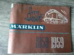 marklin catalogus 1959 herdenkingsfolder 100 jaar marklin, Wisselstroom, Gebruikt, Märklin, Boek, Tijdschrift of Catalogus