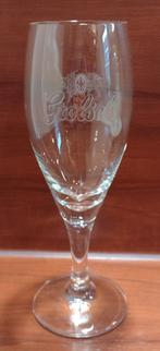 Grolsch Glas Geëtst Logo 25cl. (O), Ophalen of Verzenden, Gebruikt, Glas of Glazen, Grolsch