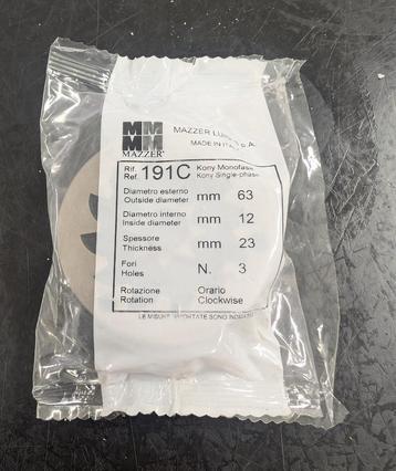 Set Mazzer espresso molen platte maalschijven 63mm nieuw beschikbaar voor biedingen