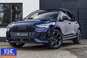 Audi Q3 35 TFSI S-Line Black Ed. Pano ACC Matrix Trekhaak beschikbaar voor biedingen