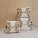 Offermanden beige , kralenmanden, Rond, Nieuw, Ophalen of Verzenden