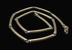 Gouden vintage schakel collier. 2025/797., ., Ophalen of Verzenden, Zo goed als nieuw, .