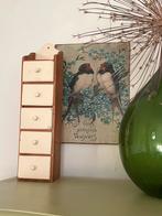 Klein kruidenkastje / grutterskastje met lades, Antiek en Kunst, Ophalen of Verzenden