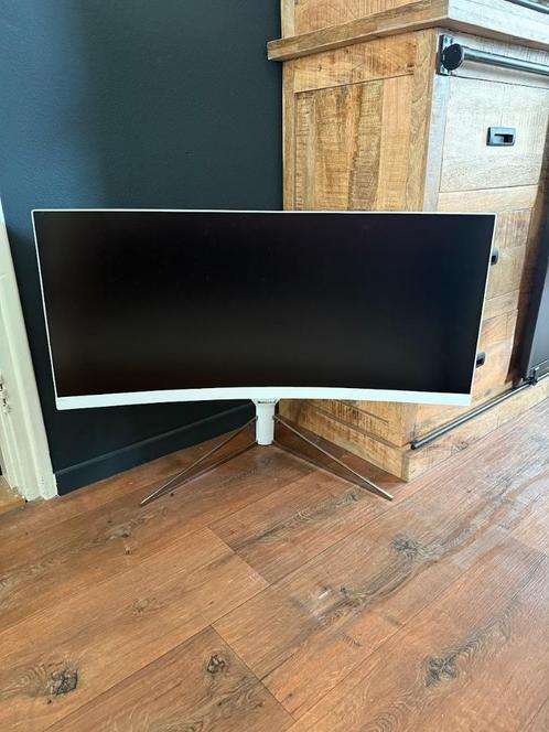 Philips Curved UltraWide 349X7, Computers en Software, Monitoren, Gebruikt, 101 t/m 150 Hz, Ingebouwde speakers, Hoofdtelefoonaansluiting