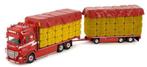 Tekno 82667  Scania S Highline flatbed combi Vandemoortel, Verzenden, Nieuw, Bus of Vrachtwagen, Tekno