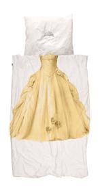 Dekbedovertrek Prinses Jurk Geel SNURK, Cruquiusweg 96S, 1019 AJ Amsterdam, Meisje, Wit, Dekbedovertrek