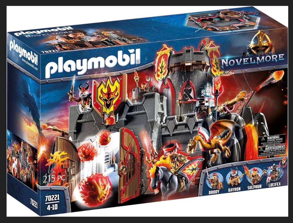 Playmobil Novelmore Kasteel & Aanvalstoren, Ophalen, Gebruikt, Complete set