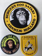 3 stickers Burgers Zoo Arnhem, Verzenden, Zo goed als nieuw, Dier en Natuur