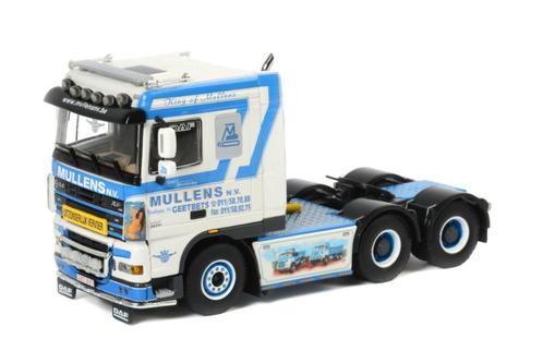 Mullens; DAF XF 105 Space Cab 6x2 (WSI 02-1373), Hobby en Vrije tijd, Modelauto's | 1:50, Zo goed als nieuw, Bus of Vrachtwagen