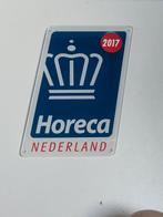 Horeca Nederland bord, Ophalen of Verzenden, Nieuw, Reclamebord