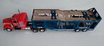 Eidai Kenworth auto carrier Japan 1:43, Ophalen of Verzenden, Gebruikt, Bus of Vrachtwagen, Overige merken
