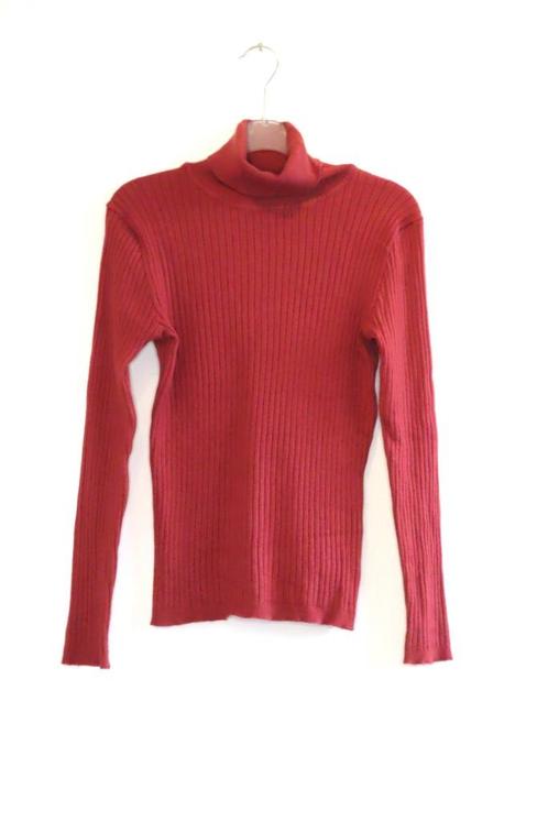 Trui Coltrui Roestbruin mt M (R11), Kleding | Dames, Truien en Vesten, Zo goed als nieuw, Maat 38/40 (M), Bruin, Ophalen of Verzenden