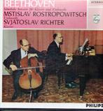 Beethoven Rostropowitsch Richter Sonaten Klavier Violoncello, Kamermuziek, Ophalen of Verzenden, Zo goed als nieuw, 12 inch
