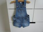 H&M - korte spijker tuinbroek maat 74, Kinderen en Baby's, Babykleding | Maat 74, Broekje, Meisje, H&M, Ophalen of Verzenden