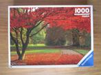 Nr.105: Prachtige Puzzel van Ravensburger Herfst bos No: 15, Hobby en Vrije tijd, Denksport en Puzzels, Ophalen of Verzenden, 500 t/m 1500 stukjes