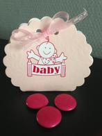 uitdeel bedankjes doosje baby roze 40 stuks, Ophalen of Verzenden, Nieuw