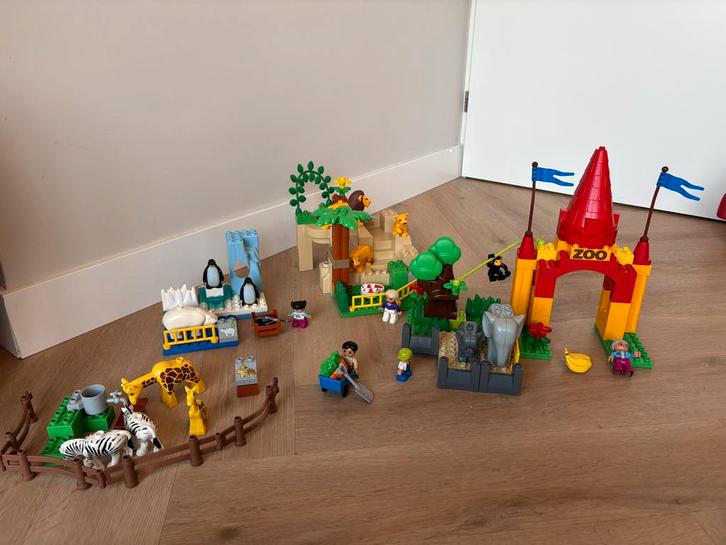 Duplo 4960 - Dierentuin Set, Kinderen en Baby's, Speelgoed | Duplo en Lego, Gebruikt, Duplo, Complete set, Ophalen of Verzenden