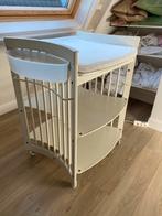 Stokke commode wit compleet, Kinderen en Baby's, Kinderkamer | Commodes en Kasten, Ophalen, Gebruikt, 50 tot 70 cm, 90 tot 105 cm