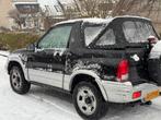 Suzuki Grand Vitara cabrio1.6.zwart, Stof, 4 cilinders, 1600 cc, Zwart