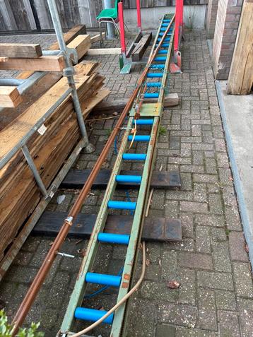 Rollerbaan - lengte aanslag pneumatisch verstelbaar beschikbaar voor biedingen