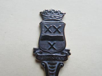 Verzilverd lepeltje wapen Numansdorp beschikbaar voor biedingen