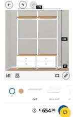 Elvarli modulaire kledingkast, Huis en Inrichting, Ophalen, 200 cm of meer, 150 tot 200 cm, Zo goed als nieuw