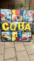 Schilderij Cuba 1x1m, Ophalen of Verzenden