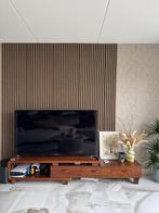 TV meubel- massief hout, Ophalen, Zo goed als nieuw, 25 tot 50 cm, Minder dan 100 cm