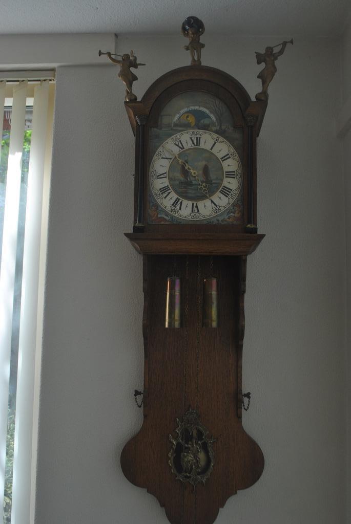 Friese Staartklok, wandklok, antiek, Antiek en Kunst, Antiek | Klokken, Ophalen