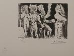 Picasso (1881) Lithografie " Suite Vollard Nr XXIV " SPADEM, Antiek en Kunst, Kunst | Litho's en Zeefdrukken, Ophalen of Verzenden