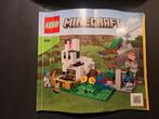 LEGO Minecraft 21181 - Konijnenboerderij, Kinderen en Baby's, Speelgoed | Duplo en Lego, Ophalen of Verzenden, Zo goed als nieuw