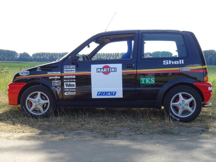 Fiat Cinquecento Trofeo Replica, Auto's, Fiat, Particulier, Cinquecento, Lichtmetalen velgen, Sportpakket, Sportstoelen, Benzine