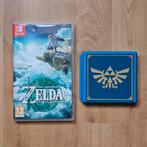 Zelda: Tears of the Kingdom  - Nintendo switch + card houder, Spelcomputers en Games, Games | Nintendo Switch, Avontuur en Actie