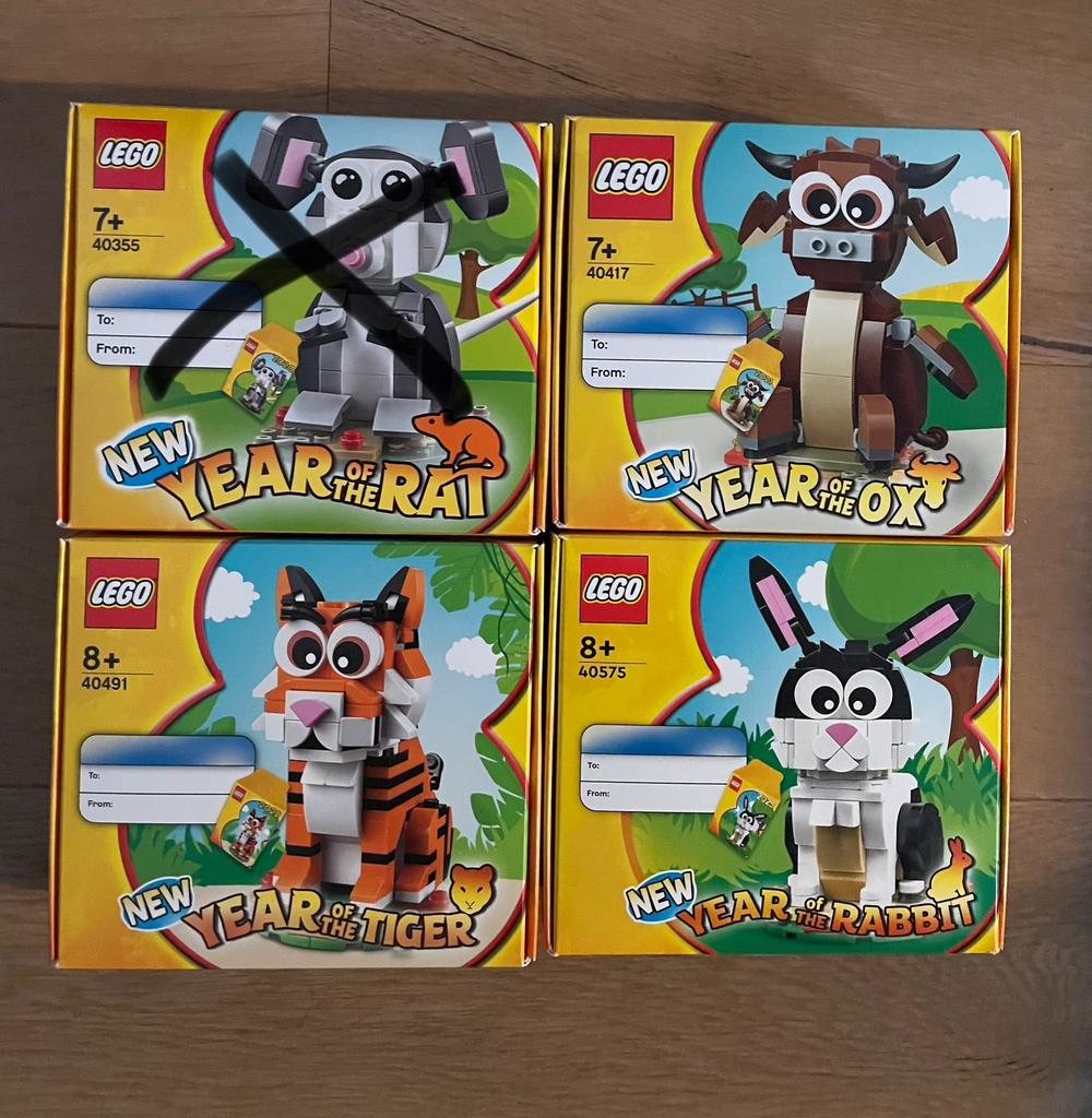 NIEUW in doos Lego ‘Year of’ sets, Ophalen of Verzenden, Nieuw, Complete set, Lego