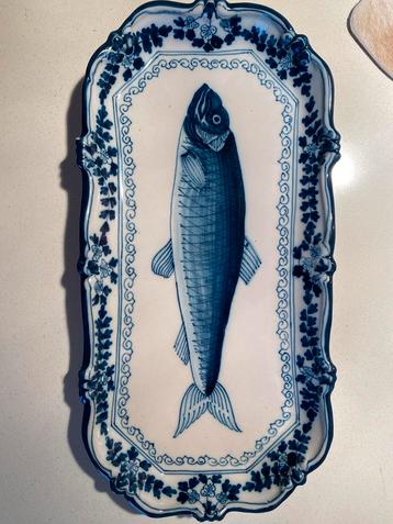 Delfts Blauw Vis Schotel beschikbaar voor biedingen