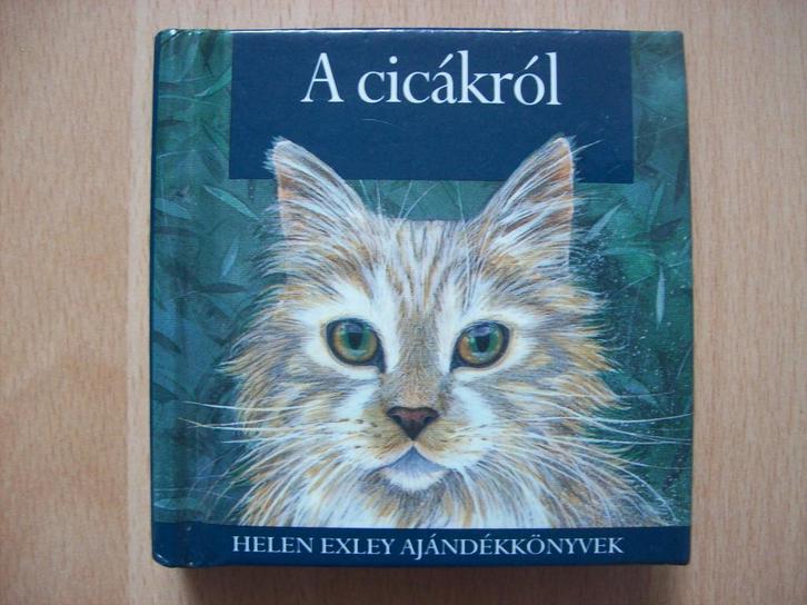 Mini boek over katten Hongaars Helen Exley A cicákról magyar, Boeken, Taal | Overige Talen, Zo goed als nieuw, Ophalen of Verzenden
