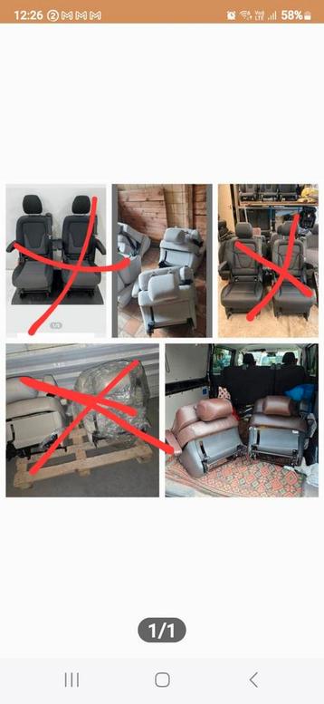 stoelen lederen nieuws mercedes class v 250 300 447  beschikbaar voor biedingen