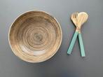 NIEUW! Prachtige saladeschaal van GUSTA met 2 opscheplepels, Ophalen of Verzenden, Nieuw