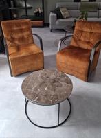 Twee nieuwe identieke stoelen, Huis en Inrichting, Ophalen, Twee, Bruin, Nieuw