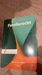 Familierecht - rechtenstudie, Ophalen of Verzenden, Zo goed als nieuw, WO