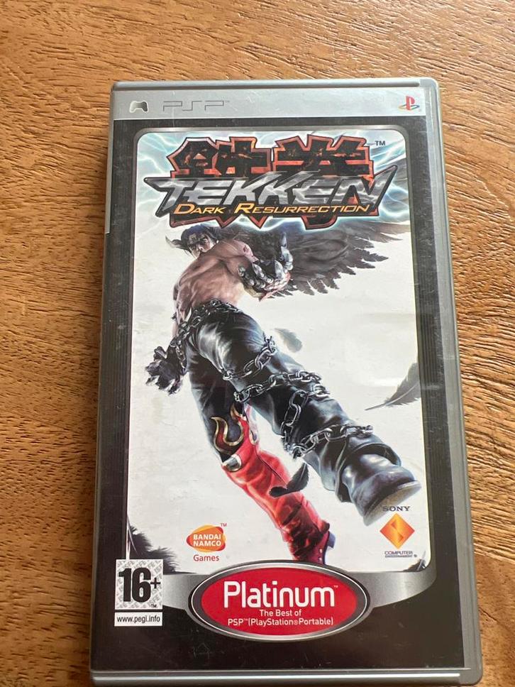 Tekken Dark Resurrection - PSP, Spelcomputers en Games, Games | Sony PlayStation Portable, Gebruikt, Vechten, 2 spelers, Vanaf 16 jaar