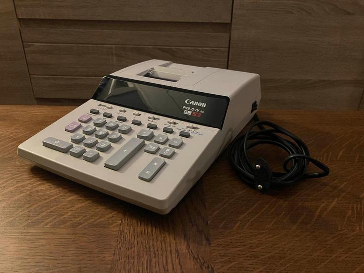 Canon P29-D IV-es Desktop rekenmachine, Diversen, Rekenmachines, Zo goed als nieuw, Ophalen of Verzenden