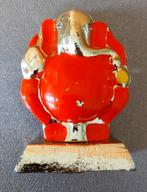 NIEUW GANESH BEELDJE*ROOD/GOUD*OLIFANT, Verzamelen, Religie, Verzenden, Nieuw, Beeld(je), Hindoeïsme