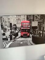 Ikea Foto van Londense dubbeldekker bus, Ophalen, Zo goed als nieuw, 75 tot 100 cm, Foto of Poster