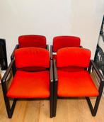 Kembo eetkamerstoelen,  van Just Meyer voor Kembo, jaren 70, Huis en Inrichting, Stoelen, Bruin, Ophalen of Verzenden, Zo goed als nieuw