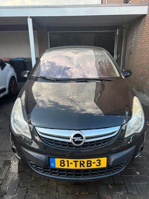 Opel Corsa 1.4 16V 5D 2012 Zwart, Auto's, Opel, Particulier, Corsa, Benzine, B, Hatchback, Handgeschakeld, Origineel Nederlands